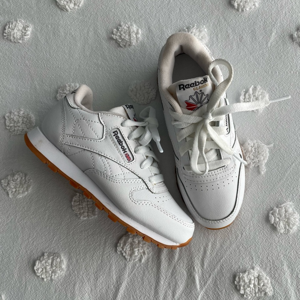 White Reebok Classics